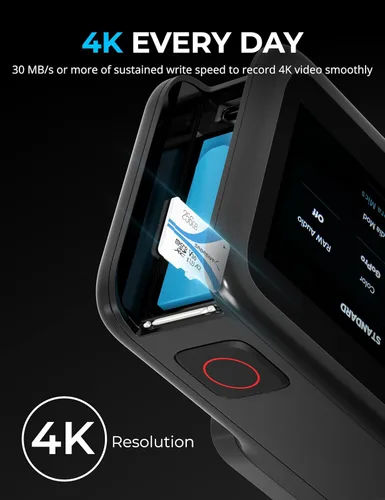 Vista 7 de SABRENT Rocket - Tarjeta de memoria MicroSDXC V30 A2 de 256 GB, paquete de 2 unidades, R100MB/s W30MB/s, compatible con Steam Deck, Nintendo-Switch