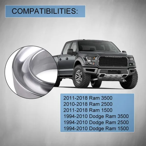 Vista 8 de ECCPP Kit de elevación de nivelación de 2.5 pulgadas compatible con Dodge para Ram 1500 2500 3500 2WD 1994-2018