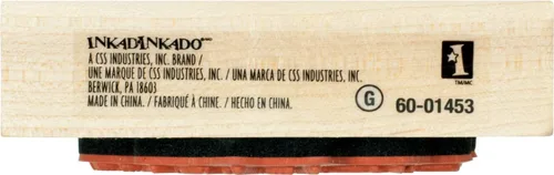 Vista 3 de Inkadinkado Sello de goma montado en ramo de novia para hacer tarjetas de boda y álbumes de recortes, 3 x 3 x 1 pulgadas