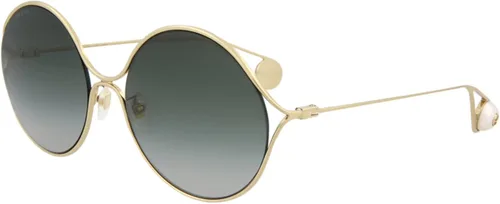 Vista 2 de GUCCI Gafas de sol doradas GG0253SA - 001 gris degradado 2362in