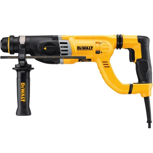 Vista 3 de DEWALT Taladro de martillo rotatorio SDS, choques de control de vibración, con cable (D25263K)