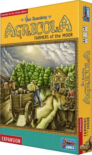 Vista 6 de Agricola (edición revisada) Farmers of The Moor Expansion Juego de estrategia para adultos y adolescentes Juego de mesa avanzado A partir