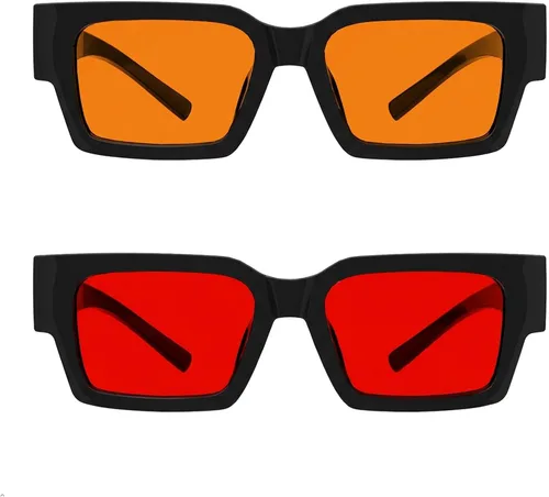 Vista 27 de Eyekepper Gafas de luz azul para hombre y mujer, paquete de 6 lentes Pilot Paquete de 6 color mezclado