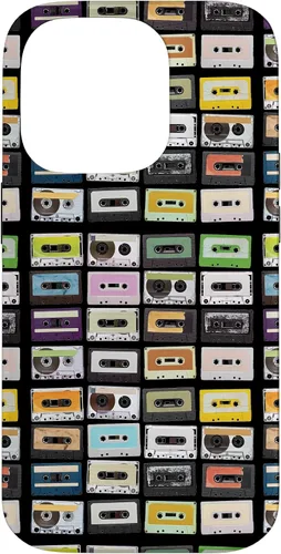 Vista 17 de Cassette Tapes Nostalgic Mixtape Music Graphic Case for iPhone 17