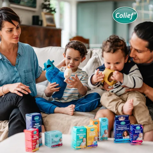 Vista 8 de Colief Ayuda digestiva infantil Gotas de gas para bebés Alivio natural y seguro de gases infantiles Reduce los cólicos del bebé, hinchazón