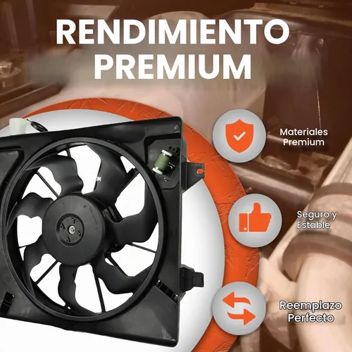 Vista 2 de labwork Reemplazo del ventilador de refrigeración del radiador para Hyundai