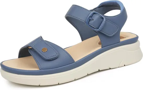 Vista 9 de ORTOREX Sandalias de masaje para mujer, sandalias ortopédicas para caminar