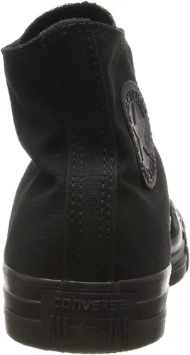 Vista 3 de Converse M9166 Chuck Taylor All Star Unisex Ox Low Top Negro Zapatillas, Negro