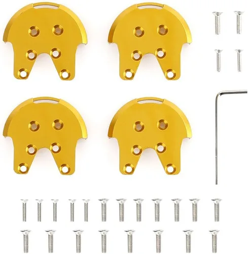 Vista 4 de Kingsea OXOXO - Kit de reparación de grietas para base de montaje de motor Phantom 3, 4 piezas, compatible con Phantom 3