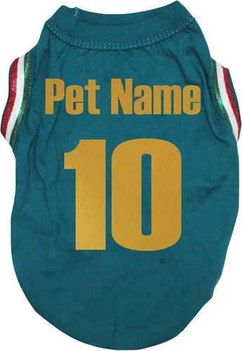 Vista 11 de Petitebella Personalize Camiseta para perro cachorro con tema nacional (Argentina, XS)