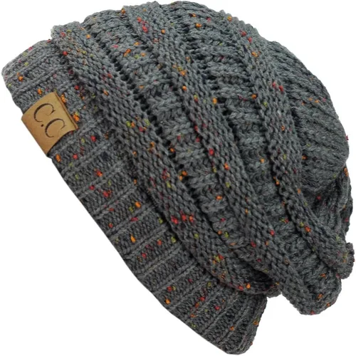 Vista 136 de C.C Trendy Warm Chunky Soft Stretch Cable Knit Beanie