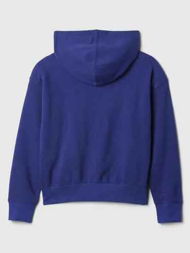 Vista 29 de GAP Sudadera con capucha y cremallera completa con logotipo para niños
