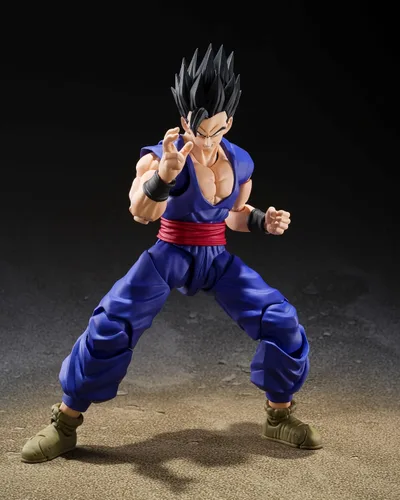 Vista 2 de TAMASHII NATIONS - Dragon Ball Super - Ultimate Gohan Super Hero (Reedición) S.H.Figuarts Figura de acción