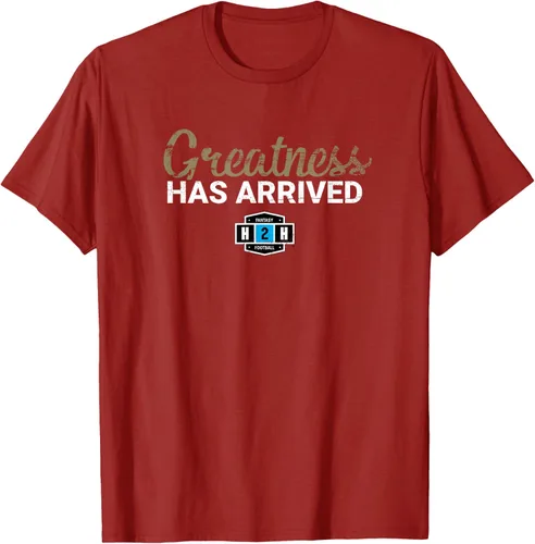 Vista 53 de Fantasy Football Greatness Has Arrived Camiseta Negro