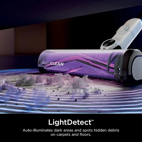 Vista 5 de Shark IW1111 Detect Pro - Aspiradora inalámbrica ligera con filtro HEPA, accesorio portátil de mano, herramienta para hendiduras, aspiradora de palo