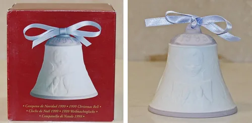 Vista 4 de Lladro Campana de Navidad 1999 (Campana de Navidad 1999)