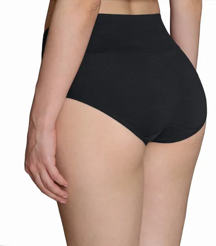 Vista 3 de INNERSY - Ropa interior de algodón para mujer de talle alto para posparto paquete múltiple