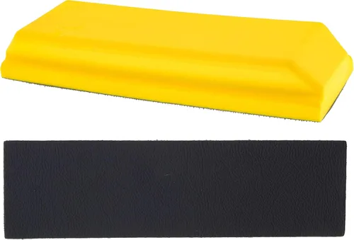 Vista 6 de Dura-Gold Pro Series Firm & Flex Longboard - Bloque de Lima de Lijado Manual, Respaldo de Velcro y Almohadilla Adaptadora PSA - Usar con Rollos