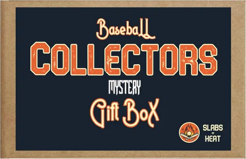 Vista 5 de Slabs of Heat Caja de regalo misteriosa para coleccionistas de béisbol: Edición Ronald Acuña Jr, una tarjeta de béisbol con calificación PSA y un