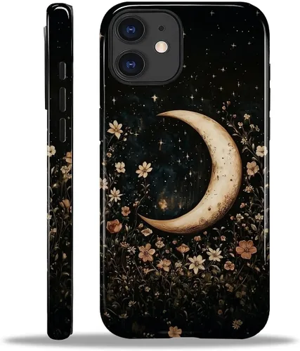 Vista 149 de Funda para iPhone 11 Funda, Diseño de Plantas de Nave Espacial Alienígena - Protección Dual Híbrida Silicona + PC Duro Resistente a Golpes Cubierta