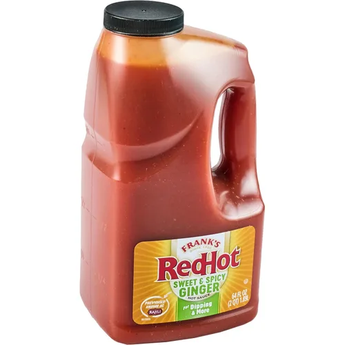 Vista 10 de Frank's RedHot Salsa de chile dulce, 0.5 galones - Contenedor a granel de medio galón de salsa picante de chile dulce para alas, pizza, sándwiches