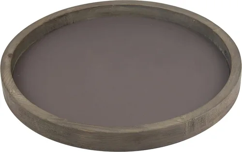 Vista 2 de Stonebriar - Portavelas de madera y metal, diseño rústico