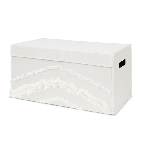 Vista 12 de Sweet Jojo Designs Woodland Bear Racoon - Caja de almacenamiento pequeña de tela para niños o niñas, para guardería o habitación de niños