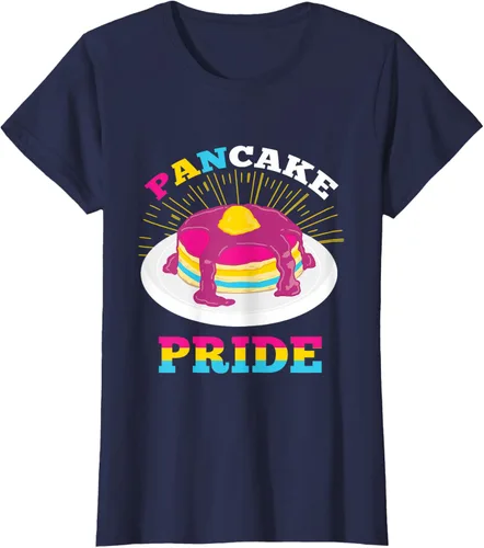 Vista 3 de Pancake Pride Pan Pride Camiseta Negro