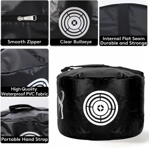 Vista 8 de Bolsas de impacto de golf, entrenador de swing de golf, regalos de golf para hombres, resistentes al agua
