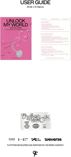 Vista 4 de fromis_9 - Vol.1 Unlock My World Weverse Albums ver. (ver al azar)