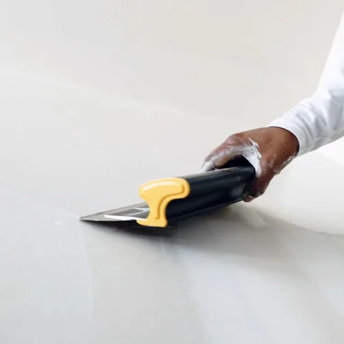 Vista 5 de DEWALT Combo de hoja de desnatado para paneles de yeso, hoja de 10 pulgadas + mango de extensión de 37 a 63 pulgadas Grado profesional Aluminio