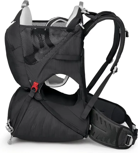 Vista 6 de Osprey Poco SLT Lightweight Child Carrier Backpack - Slimmed-Down Hiking Carrier for Toddlers with Safety Harness, Sunshade, and Ventilated