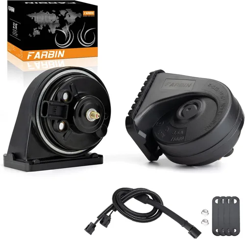 Vista 11 de FARBIN Bocina de Reemplazo para Bocina de Auto Ford Compatible con Ford f150 f250 focus con Convertidor de Enchufe 1 a 2
