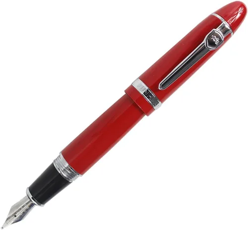 Vista 9 de Expert Deluxe - Pluma estilográfica con estuche para bolígrafos, barril grande, color negro con ribete dorado Negro con dorado