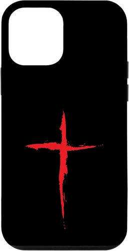Vista 16 de Funda con Crucifijo de Símbolo Religioso de la Cruz Roja Sangre para iPhone 16
