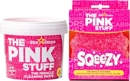 Vista 5 de Stardrops - The Pink Stuff - Paquete de 3 pasta de limpieza Miracle (3 pastas de limpieza)