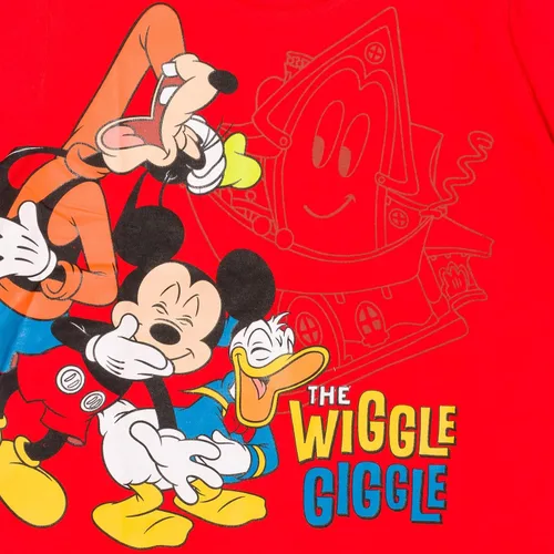 Vista 6 de Disney Mickey Mouse Donald Duck - Paquete de 3 camisetas para niños pequeños y grandes