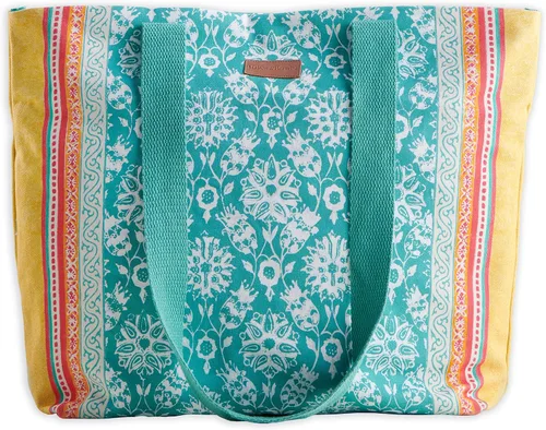 Vista 13 de Maison d' Hermine - Bolsa de lona de algodón reutilizable para mujeres, con asa para el hombro, bolsas a granel para compras y viajes