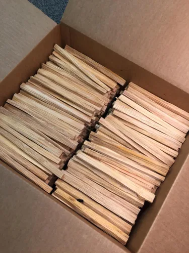 Vista 2 de Eco-Stix - Palitos de leña de leña 100% orgánico para estufas de leña, chimeneas, fogatas, hogueras, 50 libras