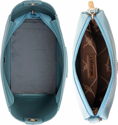 Vista 5 de Wrangler - Bolso bandolera con inserto organizador para mujer
