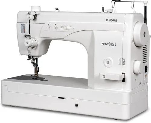 Vista 3 de Janome Máquina de coser y acolchar de puntada recta HD8 con mesa