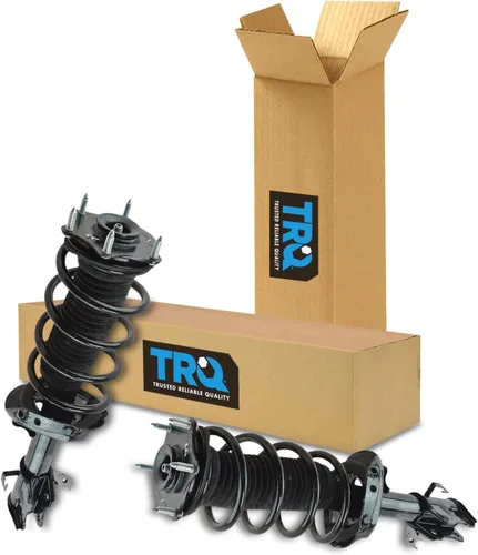 Vista 66 de TRQ - Conjunto de puntal delantero y resorte helicoidal (lados del conductor y del pasajero), para auto