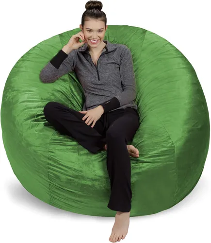 Vista 38 de [Usado] Sofa Sack Funda para Silla Puff Solo la Funda, para Adultos y Niños, Sin Relleno, Cómoda y Esponjosa, Funda de Repuesto para Silla Puff