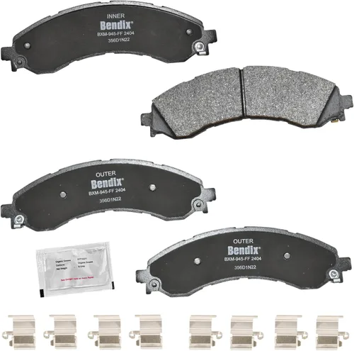 Vista 323 de Bendix - Pastillas de freno Priority1 CFM149 para Blue Bird TC1000, Chevrolet C30, Pickup, C35, C3500HD, G30, Van, K30, P30, R30, R3500, V30, V3500