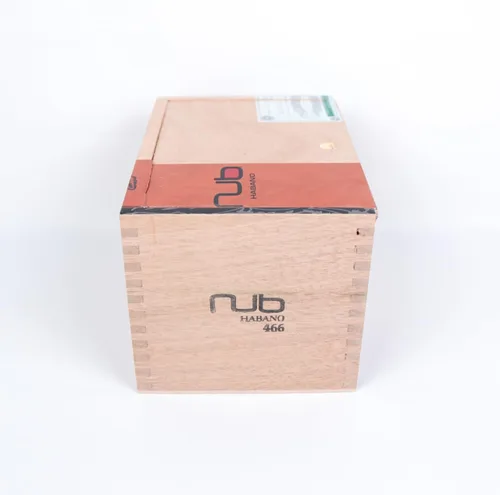 Vista 5 de Nub Habano 466 - Caja vacía de madera para puros, 7 x 4.75 x 4.5 pulgadas