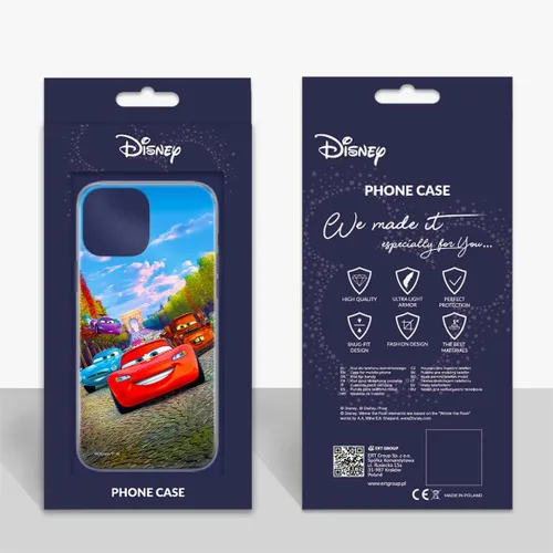 Vista 2 de ERT GROUP Funda de teléfono móvil para Xiaomi REDMI Note 10/10S original y con licencia oficial de Disney Pattern Cars 001 se adapta de forma óptima
