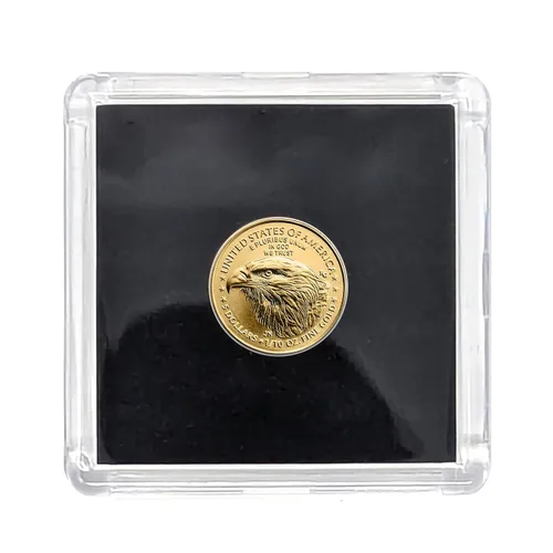 Vista 5 de Casa de la Moneda de los Estados Unidos 2025 American Gold Eagle 1/10 de onza Moneda de prueba, marca de la Casa de la Moneda de EE. UU., oro