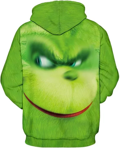 Vista 2 de Fancy Uyee Unisex 3D Graphic Pullover Hoodie Hooded Sweatshirts for Men Women