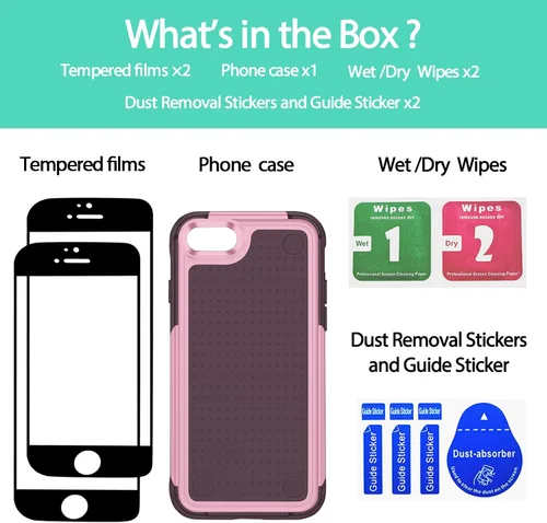 Vista 168 de Jeylly Funda para iPhone SE/Funda para iPhone 5S, Exterior de Plástico Duro que Absorbe Golpes + Interior de Silicona de Goma Defensor contra