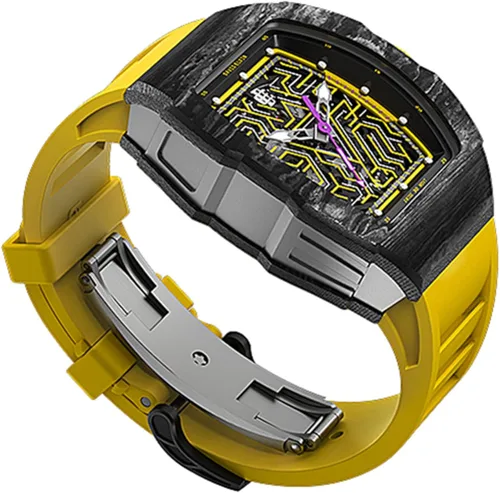 Vista 8 de DAVIS ELVIN Reloj automático para hombre estilo caballero barril de vino con movimiento automático suizo impermeable relojes mecánicos para hombre